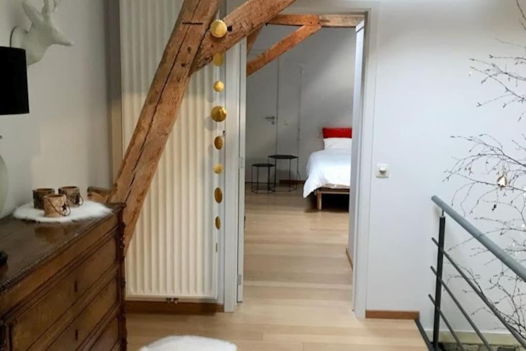 Ferme De La Porte Rouge Andenne Exteriör bild